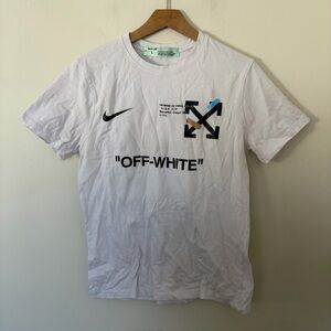 Designer brand Inspired white t-shirt L